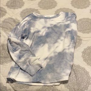 Shein long tie dye top